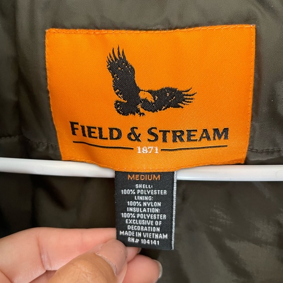 Field & Stream Real Tree Camouflage Hunting Outdoor Jacket with Hood Men Medium - Picture 3 of 14